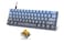 MageGee 60% Mechanical Keyboard, Wired Gaming Keyboard with 5 Sided PBT Heat Sublimation Keycaps with Yellow Switches and Blue Backlit Portable Keyboard for PC Gamer(Blue Gradient)
