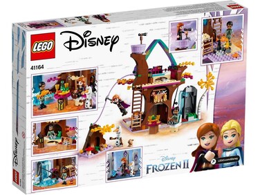 LEGO Disney Princess Enchanted Treehouse, Includes Anna, Olaf and Mattia Minifigures, Adventures in The Woods, Frozen 2 Toy (41164)