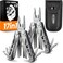 Multitool, 17-in-1 Stainless Steel Multi Tool Pliers with Self-locking, Pocket Knife, Professional (EDC) Multi-tool for Outdoor, Survival, Camping and Hunting, Hiking, Simple Repair