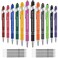 AUAUY 12 PCS Funny Pens, Fun Ballpoint Pen Set With 12 Replacement Refills, 2 in 1 Metal Stylus Pens Stylish Pen, Funny Work Pens for Adults, Funny Office Gifts, Black Ink 1 mm