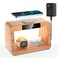 Bamboo Wireless Charging Station: Fast Charger Stand for iPhone 15/14/13/12/11 Pro Max/X/Xs Max/8, AirPods Pro, iWatch Series SE - 3-in-1 Dock