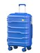 Carry On Luggage 22x14x9 Airline Approved, Hard Shell Suitcase with Spinner Wheels, PP Lightweight Luggages with TSA Lock, Carry-On Suitcases 20 Inch, Blue