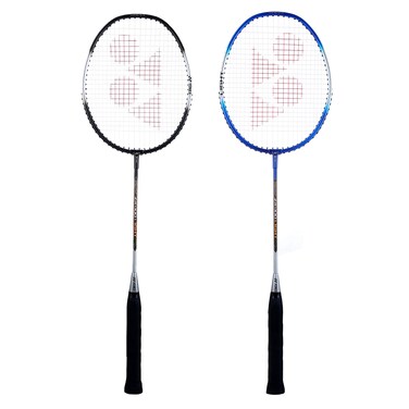 Yonex ZR 100 Light Aluminium Badminton Racquet Pack of 2 with Full Cover   Made in India
