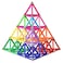 165PCS Magnetic Building Stick Blocks, Magnet Educational Toys Magnetic Blocks Sticks Stacking Toys STEM Set, Non-Toxic Building Toy 3D Puzzle with Storage Bag