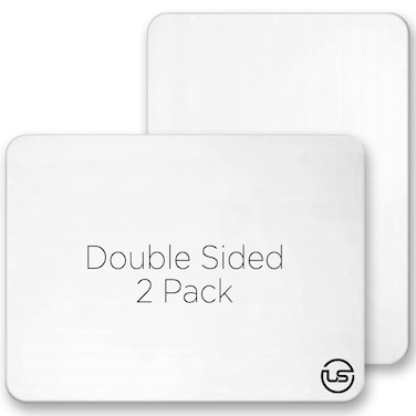Small White Board, 9 x 12 Dry Erase Board, 2 Small White Board Dry Erase, Double Sided White Board, Lapboard, Small Dry Erase Board for Kids, Office and Classroom
