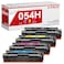 054 Toner Cartridge Set High Yield Replacement for Canon 054 Canon Toner 054H CRG-054 Toner Cartridge Compatible with Canon Color ImageClass MF644Cdw MF642Cdw LBP622Cdw MF641CW Printer, 4 Pack