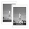 ENJOYBASICS 16x24 Picture Frame, Display Poster 14x20 with Mat or 16 x 24 Without, Wall Gallery Photo Frames, White, 2 Pack