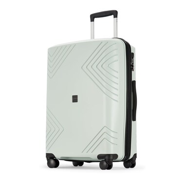 GinzaTravel Rune series expandable 20inch suitcase,Lightweight Hardside Suitcase With Spinner Wheels TSA Lock,PP material business fashion suitcase