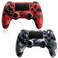 KDYGPDCT 2 Pack Wireless Controller for PS4,Dual-shock 4 Controller with 6-Axis Motion Sensor, Sensitive Touch Pad, Built-in Speaker &amp; Headphone Jack, Compatible with PlayStation 4/Pro/Slim/PC