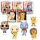 SCREEN LEGENDS Funko WWE Wrestlers Pop Figures Set - 5 WWE Wrestlers Pop Figurines and Pins Including Dude Love, Mysterio, Dusty Rhodes &amp; More   WWE Figure Set for Kids, Teens