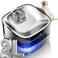 Dog Water Fountain for Large Dogs, 305oz/2.4Gal/9L Large Automatic Pet Water Dispenser with Stainless Steel Lid, Cat Water Fountain Dog Water Bowl with 2 Replacement Filters