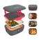 Electric Lunch Box 100W Portable Food Warmer   App Control   Car, Truck, Office, Outdoor Work   31oz Stainless Steel Battery Powered Self Heating Lunchbox   12V 24V 110V   Ideal Gift