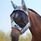 Harrison Howard LumiVista Horse Fly Mask Standard with Ears UV Protection for Horse Pastel Mix XL Extra Full