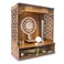 Heartily&reg; Shlok Beautiful Wooden Pooja Mandir for Home or Puja Temple Stand for Office and Shops with Led spot Light (H- 18, L- 16, W-8.75 Inch)