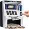 ATM Piggy Bank for Kids, ATM Machine for Real Money with Debit Card, Bill Feeder, Coin Recognition, Balance Calculator, Electronic Savings Safe Box, Gifts for Teen Boys Girls