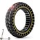 BANGTING 1PCS 60/70-6.5 Scooter Tire, 10x2.5 inch Tire Solid for Segway Ninebot Max G2 / G30 / G30D / G30E / G30E / G30LP / G30D II / G30 Max, 10x2.5-6.5 Tires Replacement for Electric Scooter (Yellow