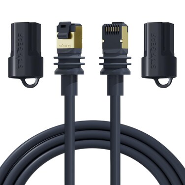 Starlink Cable Gen 3/Mini, 150FT Starlink Replacement Cable for Starlink Rectangular Satellite Gen 3/Starlink Mini Starlink Cable Extension Waterproof Gray (45M/150FT)