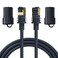 Starlink Cable Gen 3/Mini, 150FT Starlink Replacement Cable for Starlink Rectangular Satellite Gen 3/Starlink Mini Starlink Cable Extension Waterproof Gray (45M/150FT)