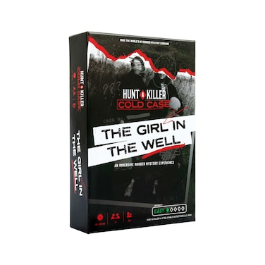 Hunt A Killer: Cold Case: Girl in The Well, Murder Mystery Board Game for 2 Players, Ages 14+