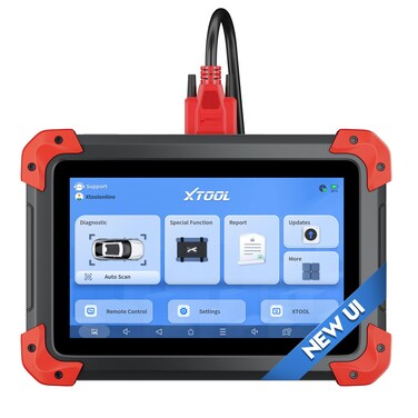 XTOOL D7 Bidirectional OBD2 Scanner: 2025 Car Scanner Diagnostic Tool with Active Tests, All System, 36+ Resets, Battery Registration for BMW, Crank Sensor Relearn, DoIP, FCA, &amp; CANFD, 3-Year Update