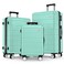 BEOW Luggage Sets 3 Piece Expandable Hard Sided Suitcase Sets 3 Pcs With Durable Spinner Wheels Lightweight Zipper Luggage With Tsa Lock Luggage Sets For Women Men Mint Green 20/24/28 Inch