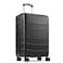 24 Inch Luggage, Hard Shell Rolling Suitcase with TSA Lock, Expandable Lightweight Luggage with Spinner Wheels, Black