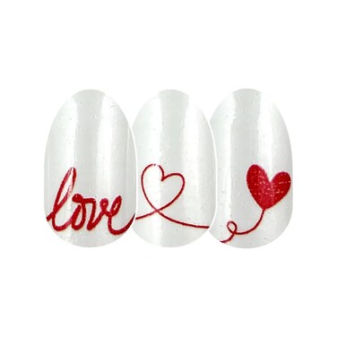 Color Street Valentine's Day Nail Strips (Choice of Style) (Love Letter)
