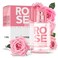 Solinotes Rose Perfume for Women, 1.7 Fl Oz/ 50 ML Eau De Parfum, Delicate Floral and Soothing Scent with Premium Ingredients - Clean Perfume, Cruelty Free, Vegan, Made in France