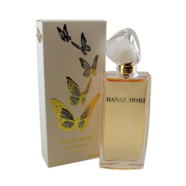 Hanae Mori Butterfly Eau de Parfum Spray for Women, 3.4 Ounce