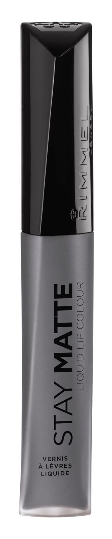 Rimmel London Stay Matte Liquid Lip Color with Full Coverage Kiss-Proof Waterproof Matte Lipstick Formula that Lasts 12 Hours - 850 Shadow, .21oz