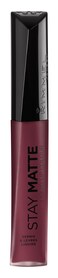 Rimmel London Stay Matte Liquid Lip Color with Full Coverage Kiss-Proof Waterproof Matte Lipstick Formula that Lasts 12 Hours - 860 Trust You, .21oz