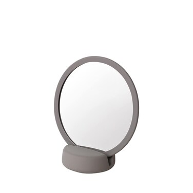 blomus - Cosmetic Mirror - Sono Satellite/Grey, One Size, Silicone Ceramic