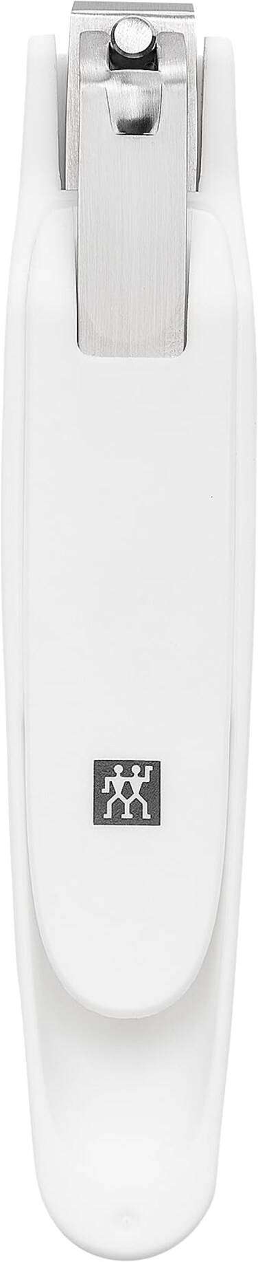 Toenail Clipper (with Nail Catcher, Extra Large, Sharp Straight Edge, for Left and Right handers), Premium, White, 5.5 inch
