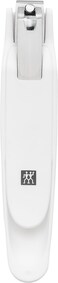 Toenail Clipper (with Nail Catcher, Extra Large, Sharp Straight Edge, for Left and Right handers), Premium, White, 5.5 inch