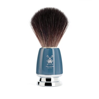 M&Uuml;HLE RYTMO Black Fiber Luxury Shaving Brush - Perfect with Soaps and Creams