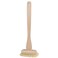 Redecker Tampico Fiber Bathtub Brush with Extra-Long Untreated Beechwood Handle, 14-3/4 inches, Angled Design, Natural Bristles, Hanging Loop for Storage, Made in Germany
