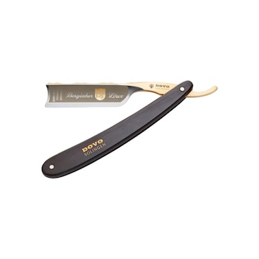 DOVO Carbon Ebony Steel Straight Razor