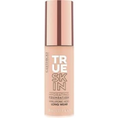 Catrice   True Skin Hydrating Foundation   Lightweight Buildable Coverage with Hyaluronic Acid and Watermelon Seed Oil   Vegan &amp; Cruelty Free (002   Neutral Ivory)
