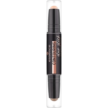 essence   Contour Duo Stick   2-in-1 Highlight and Contour Slim Stick, Creamy, Buildable and Easy to Apply   Vegan &amp; Cruelty Free (20   Light)