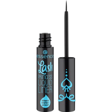 essence   Lash Princess Liquid Liner Waterproof Black   Smudge Proof, Matte Eyeliner with Ultra-Fine Brush Tip   Vegan &amp; Cruelty Free