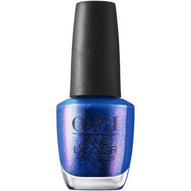 OPI Nail Lacquer Nail Polish   Opaque Dark Blue Purple Shimmer Chip Resistant Nail Polish   Vegan, Fast Drying, Streak Free