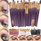 20pcs Makeup BRUSHES Kit Set Powder Foundation Eyeshadow Eyeliner Lip Brush NEW &hellip; (PINK + GOLD)