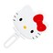 SANRIO Hello Kitty Folding Hand Mirror, 10.63" L x 7.68" W