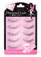 Pink diamond series 5 pairs false eyelashes Natural handmade Japanese Shibuya SBY brand (Diamond lash pink diamond series no.002)