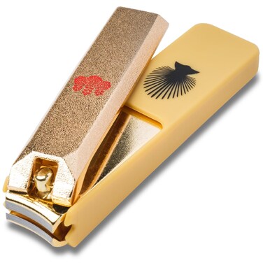 Samurai Steel Nail Clippers Fingernail Curved Blade Made in Seki Japan (Toyotomi Hideyoshi)