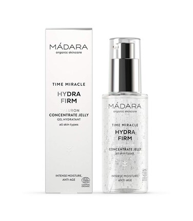 M&Aacute;DARA Organic Skincare   Time Miracle Hydra Firm Hyaluron Concentrate Jelly - 2.53oz, Oil-free moisturiser with multi-molecular hyaluronic acid, Gel texture, 100% Natural, Vegan, Ecocert certified