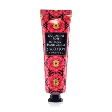 SPA CEYLON CARDAMOM ROSE Intensive Hand Cream   Revitalizing   Vitamin-Rich   100% Vegetarian   Suitable for all skin types