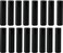 50Pcs 5ml/5g Empty Plastic Lipstick Tubes, Lip Balm Containers Rotating Type Plastic Refill Lip Balm Tube with Cap,Black