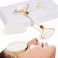 Jade Roller for Face and Gua Sha Set Face Roller,Facial Beauty Roller Skin Care Tools Massager for Face, Eyes,Forehead Neck, Body Muscle， Relaxing and Relieve Fine Lines and Wrinkles