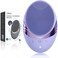 Face Scrubber Facial Cleansing Brush : COSLUS Portable Silicone Waterproof Rechargeable Face Wash Brush, 5 Cleansing Modes, Electric Deep Cleaning for Men &amp; Women, Removing Blackhead, Exfoliating